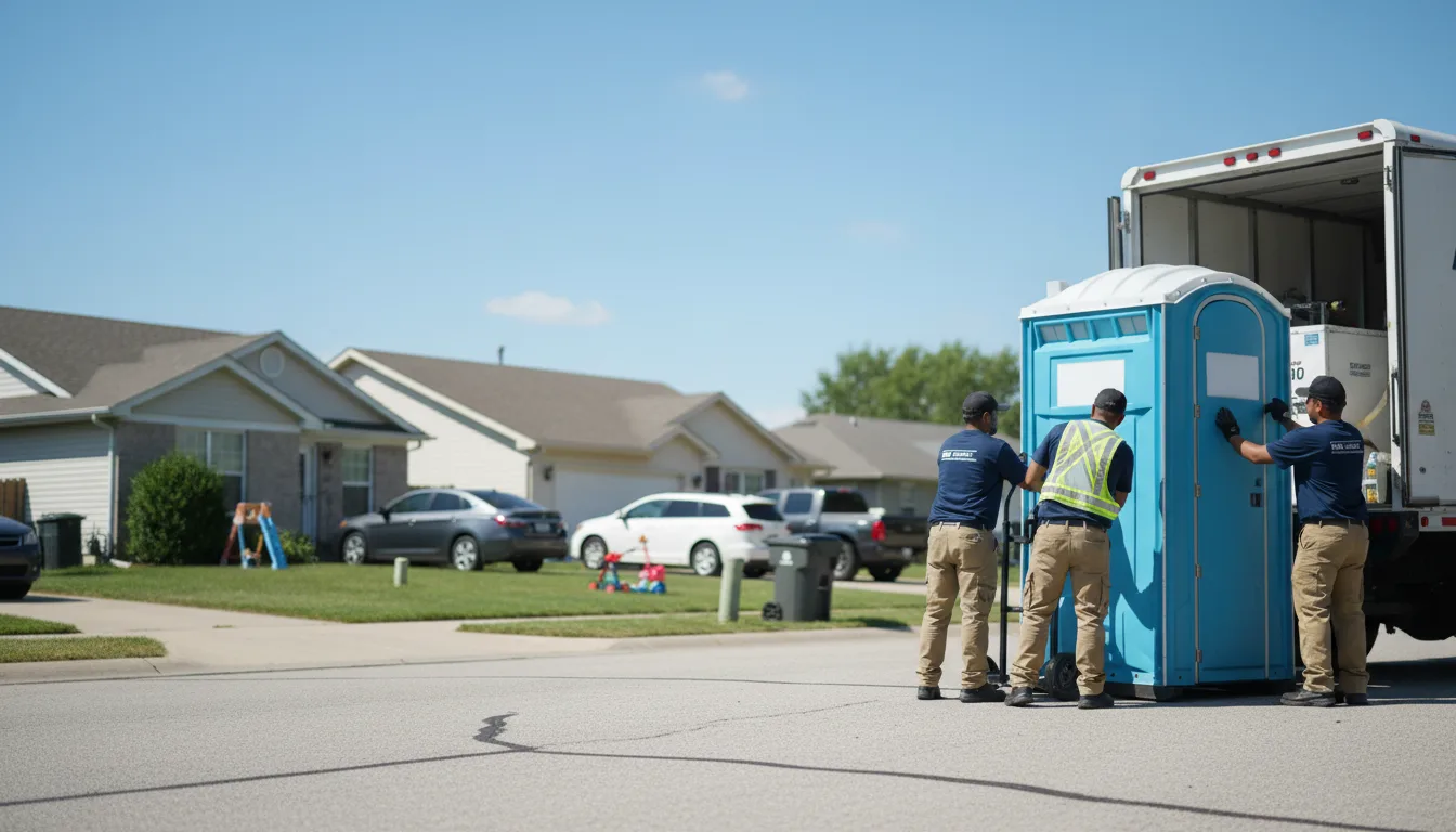 Standard Porta Potty Rentals in Vallonia, IN near me